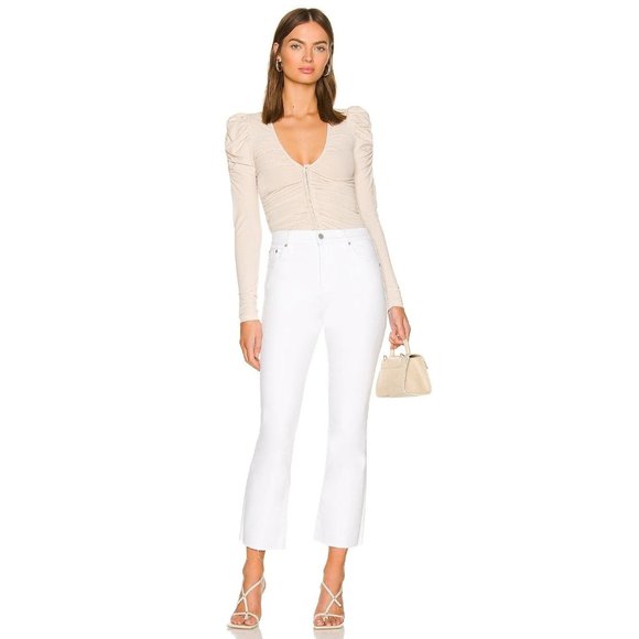 ASTR the Label Tops - ASTR the Label Encino Top Cream Women's Size Medium